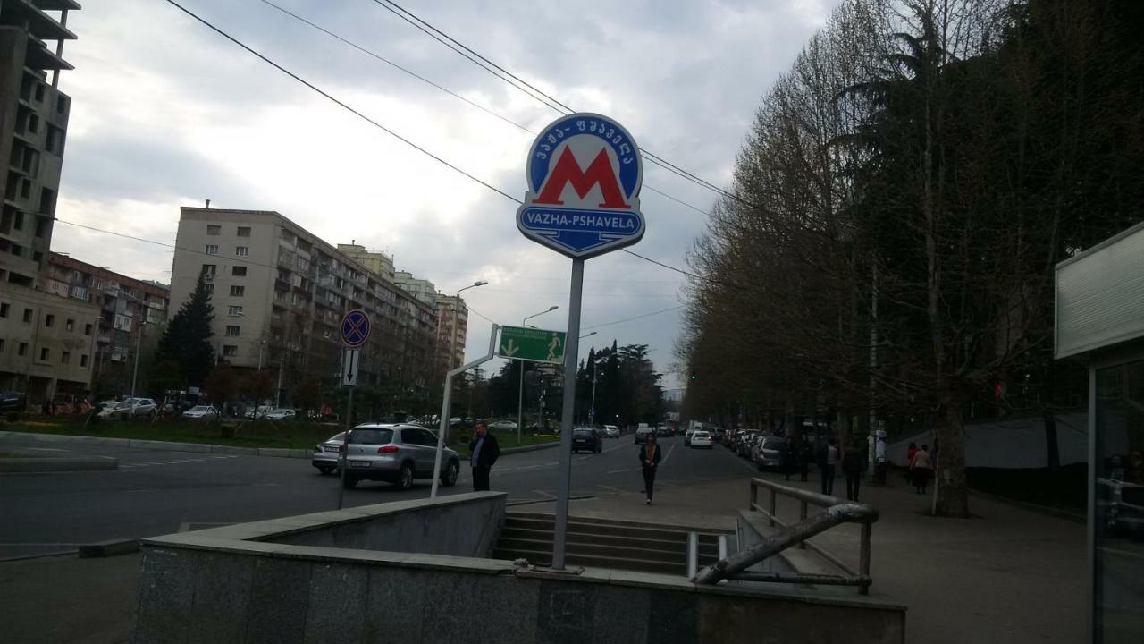 Ferienwohnung Comfort Area Near Metro Vazha-Pshavela Tbilisi Exterior foto